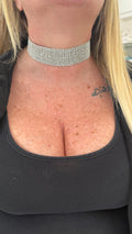 choker di brillantini